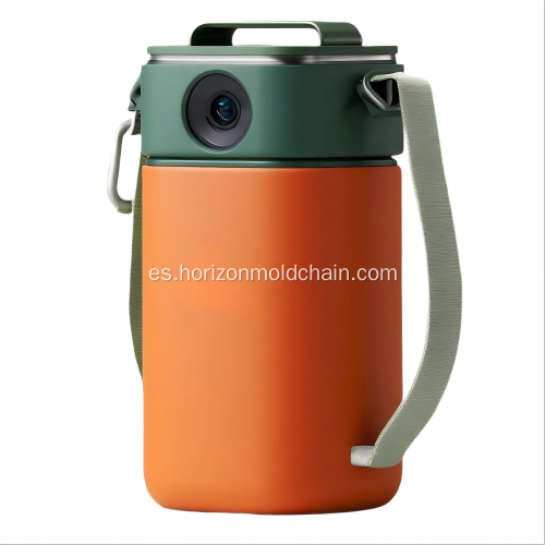 Molde de inyección de proyector inteligente AI con taza de agua